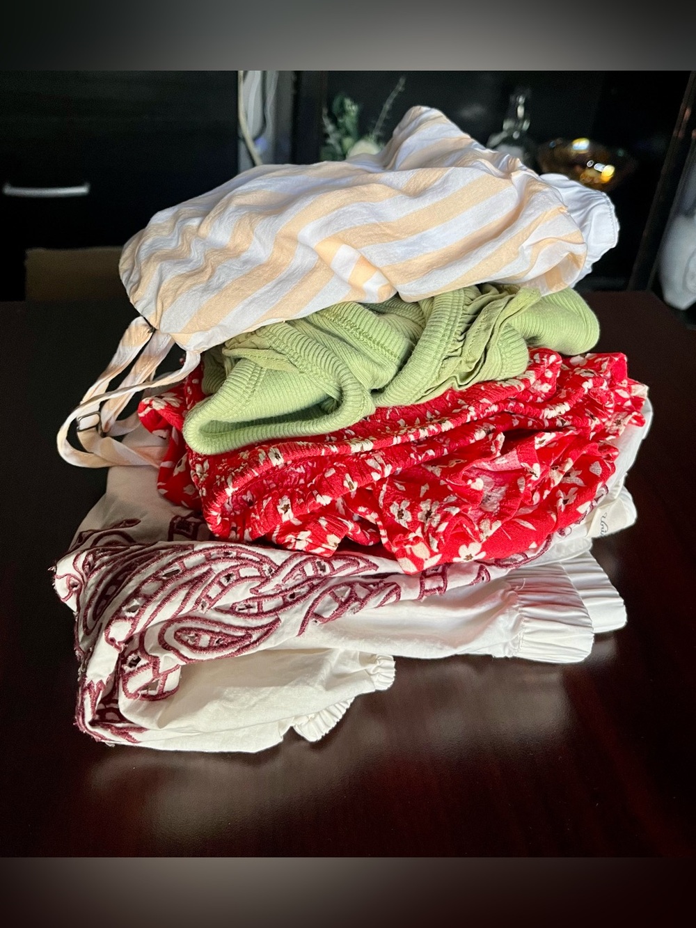4 PC BUNDLE - Large Boho Tops!